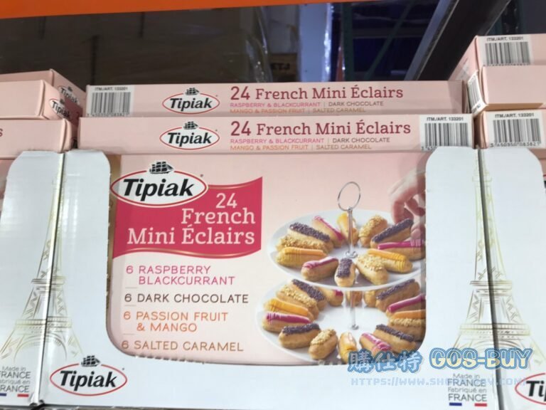 TIPIAK FROZEN MINI ECLAIRS 冷凍迷你綜合閃電泡芙24入共350公克