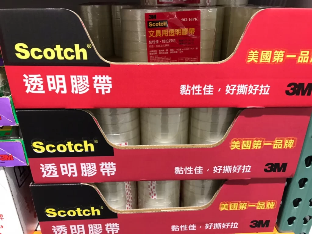 3M 18MM OFFICE TAPE 16R 3M文具用透明膠帶16入 1.8CMX40MX16 ROLLS