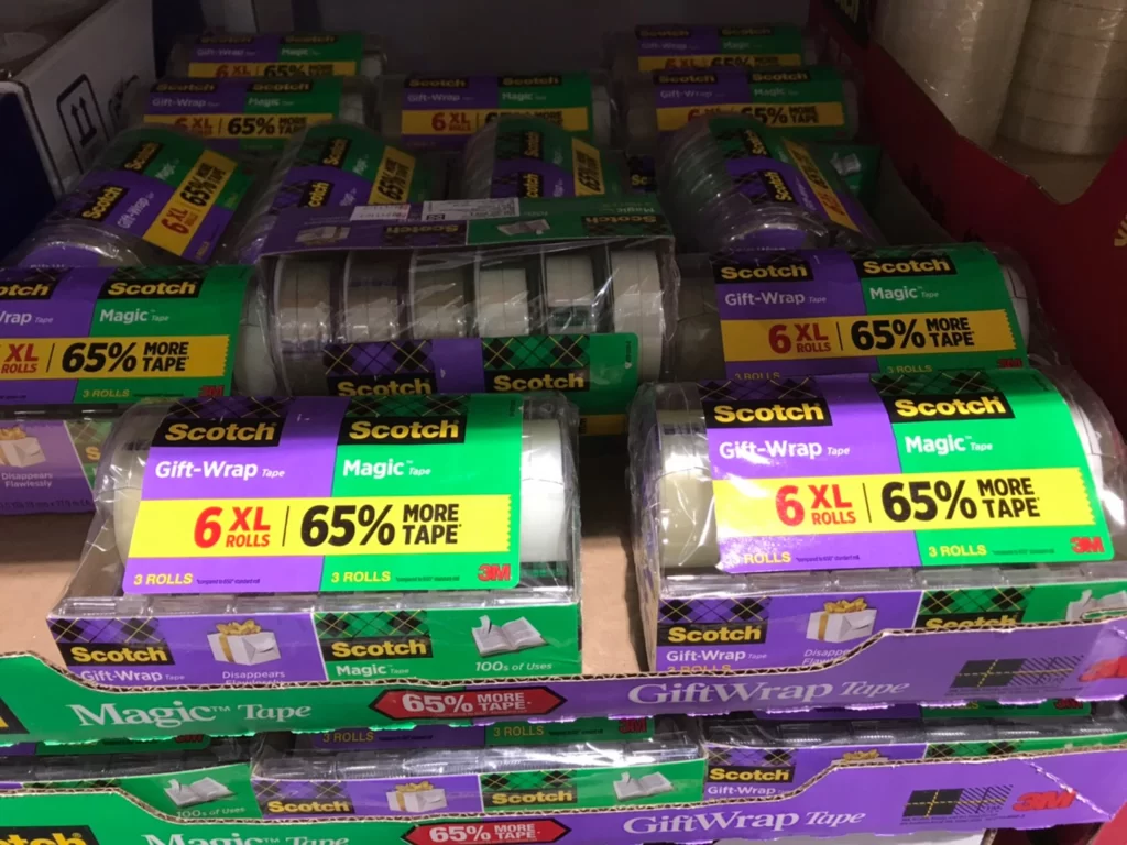 3M隱形/透明膠帶六入組