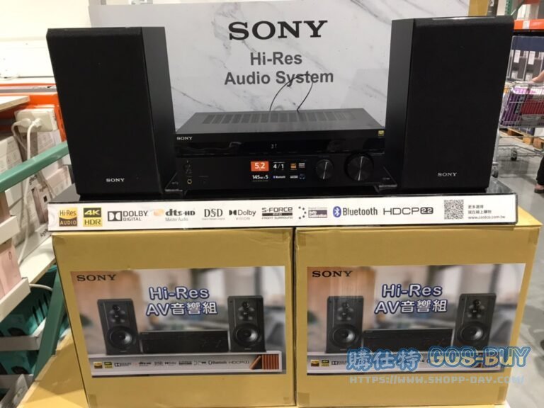 SONY HI-RES AV AUDIO SET 擴大機環繞音響組 STR-DH590+SS-CS5