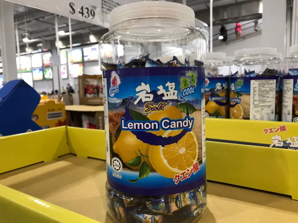 BIGFOOT薄荷岩鹽檸檬糖900公克 #121206