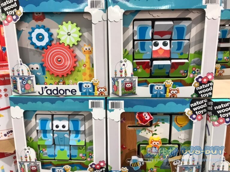 J'ADORE動物園多功能木頭遊戲盒