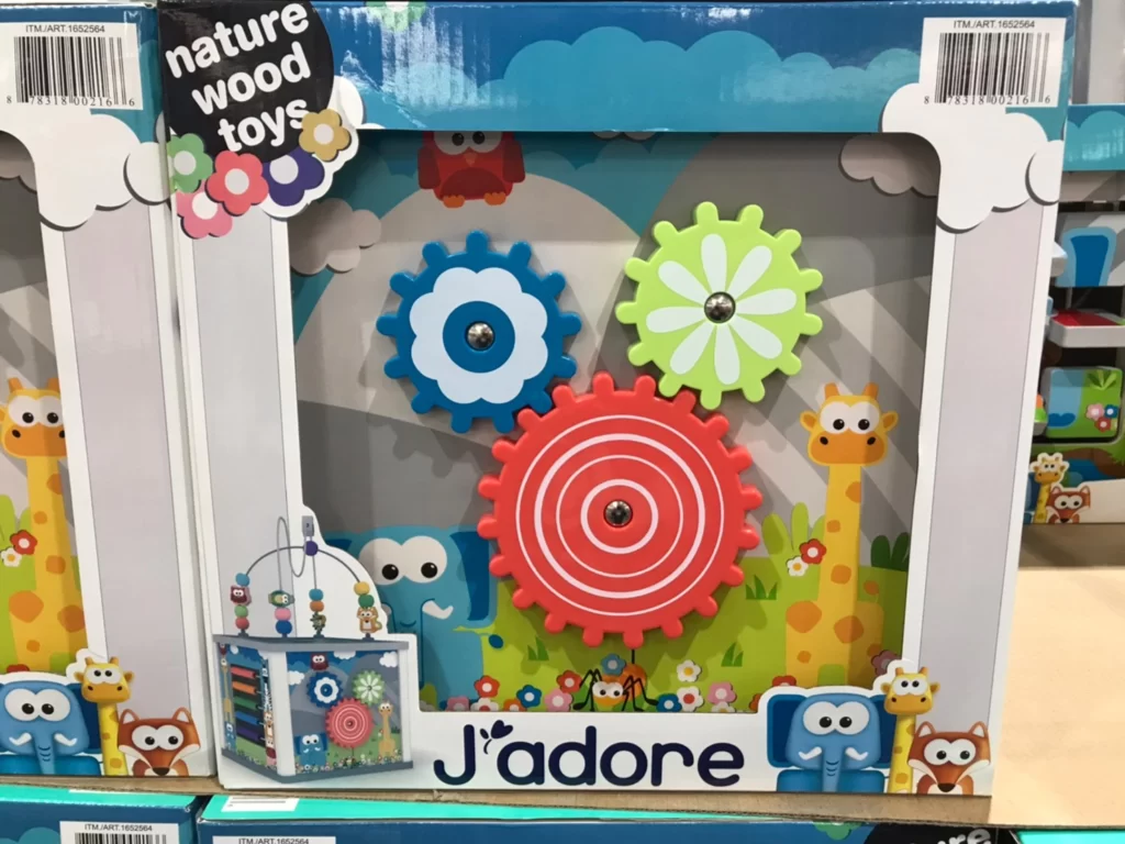 J'ADORE動物園多功能木頭遊戲盒