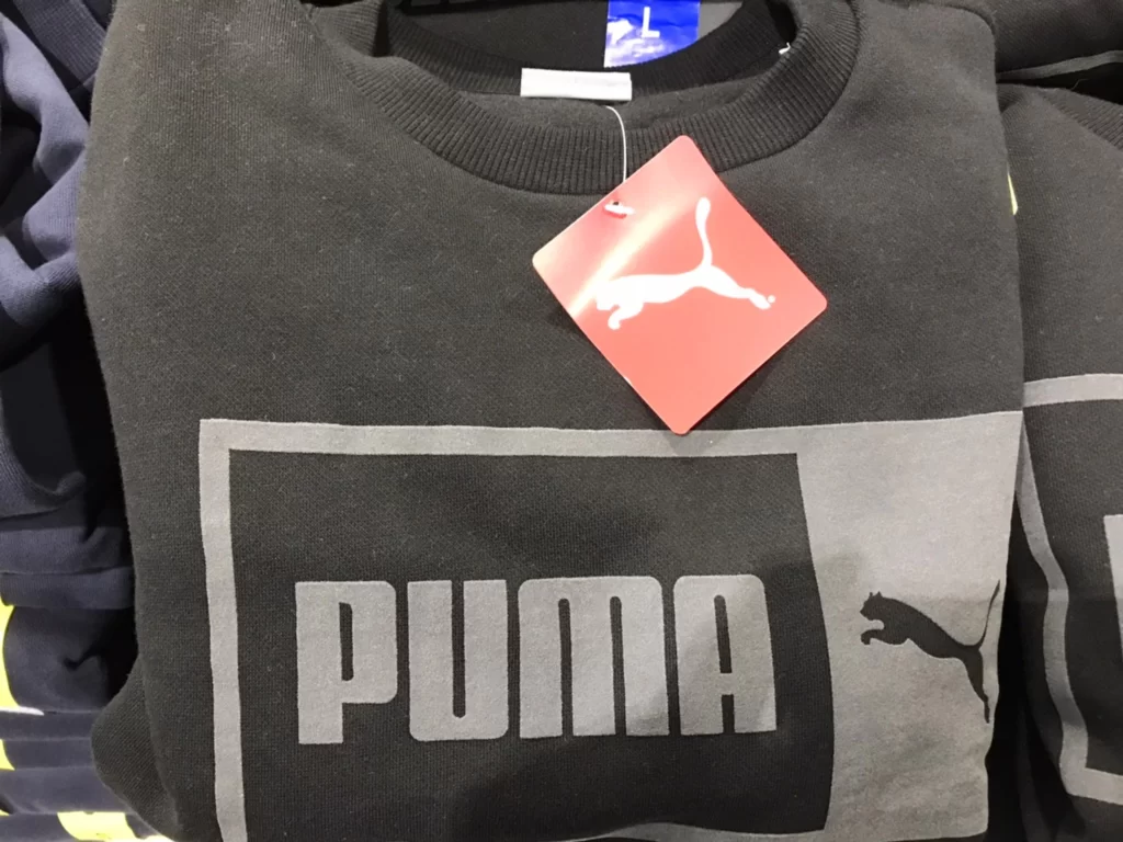 PUMA男圓領長袖上衣