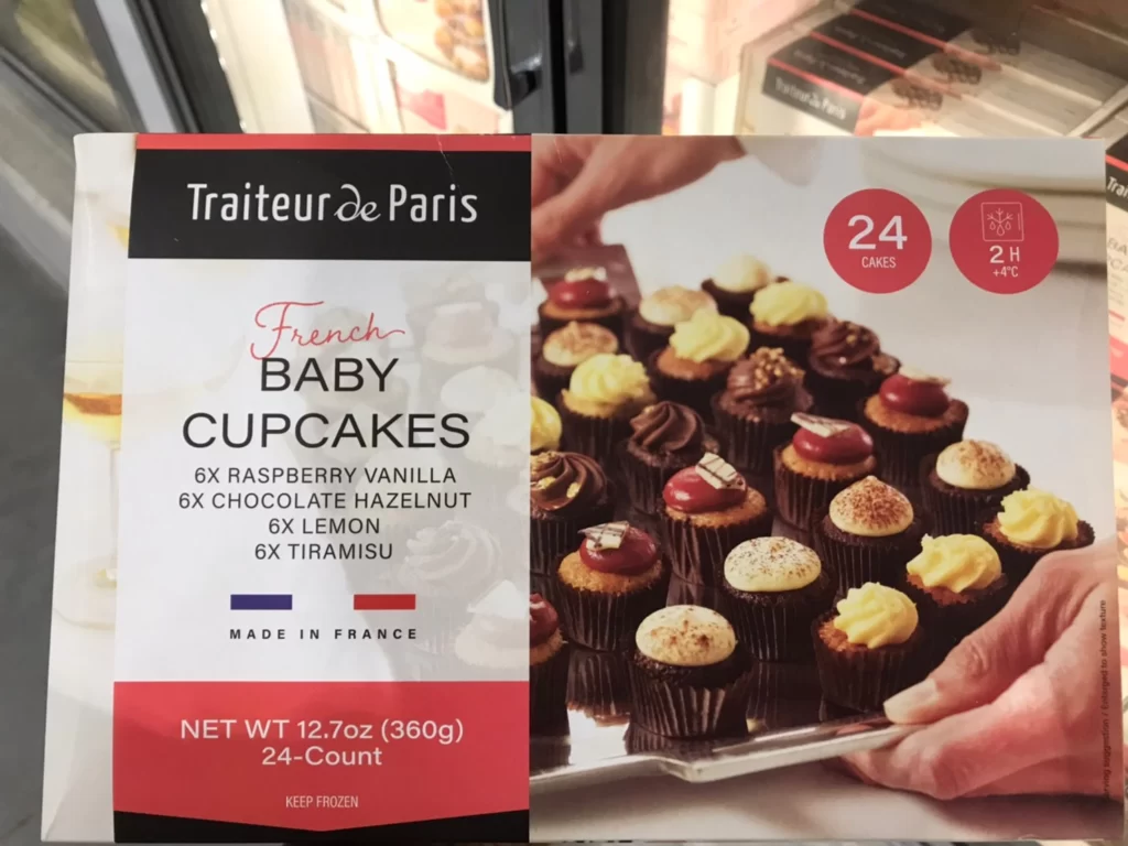 TRAITEUR 冷凍迷你綜合杯子蛋糕24入