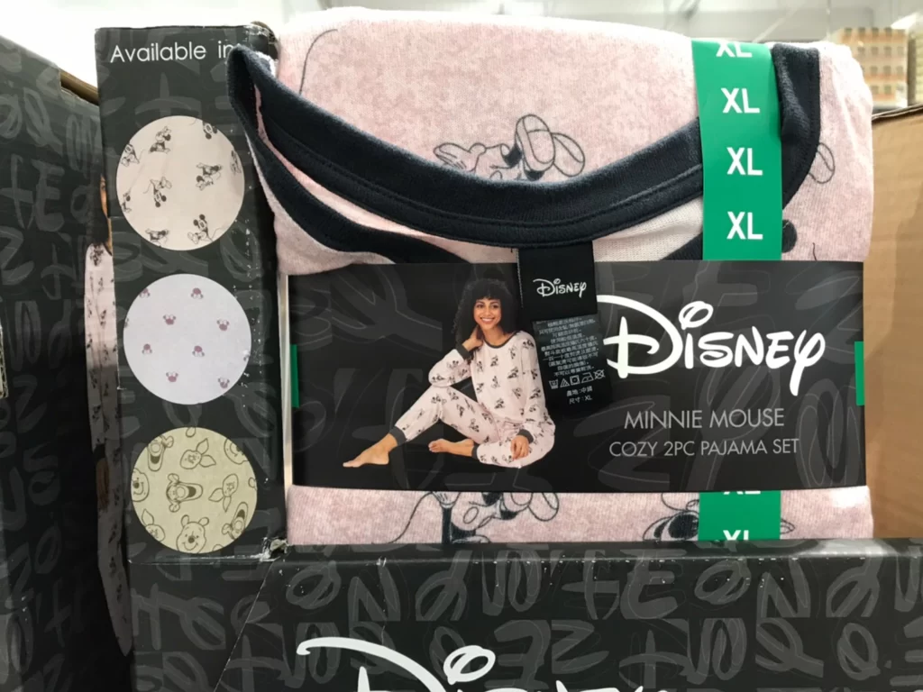 迪士尼女長袖睡衣兩件組 亞洲尺寸：S-XL