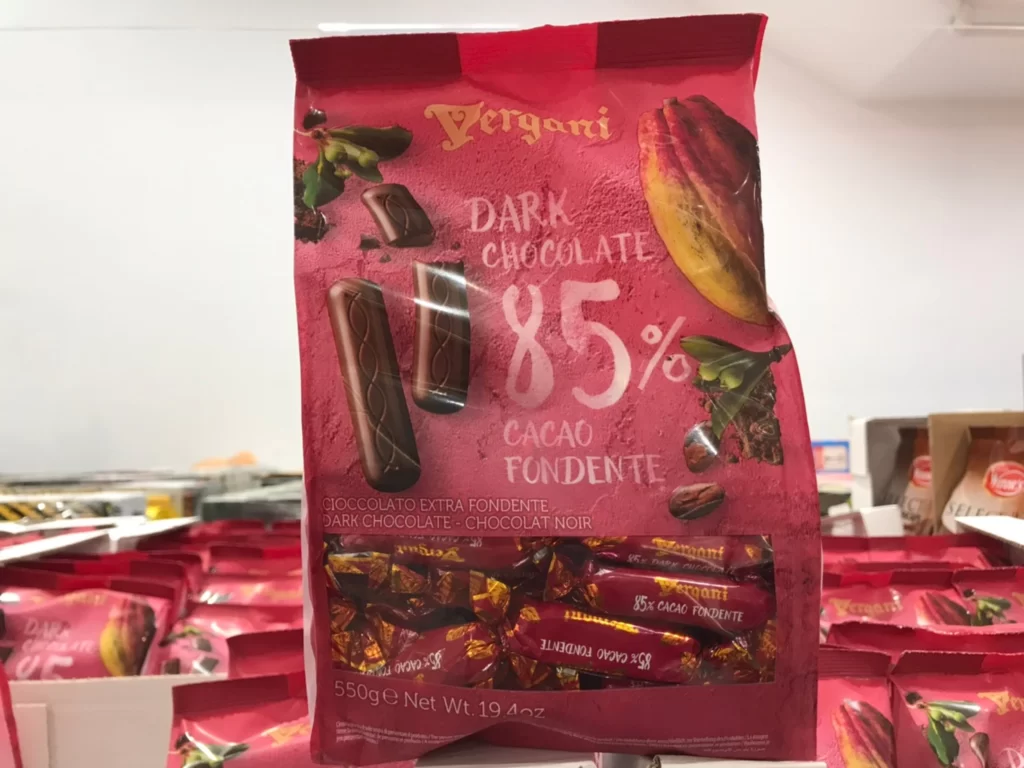 VERGANI 85%黑巧克力條550公克