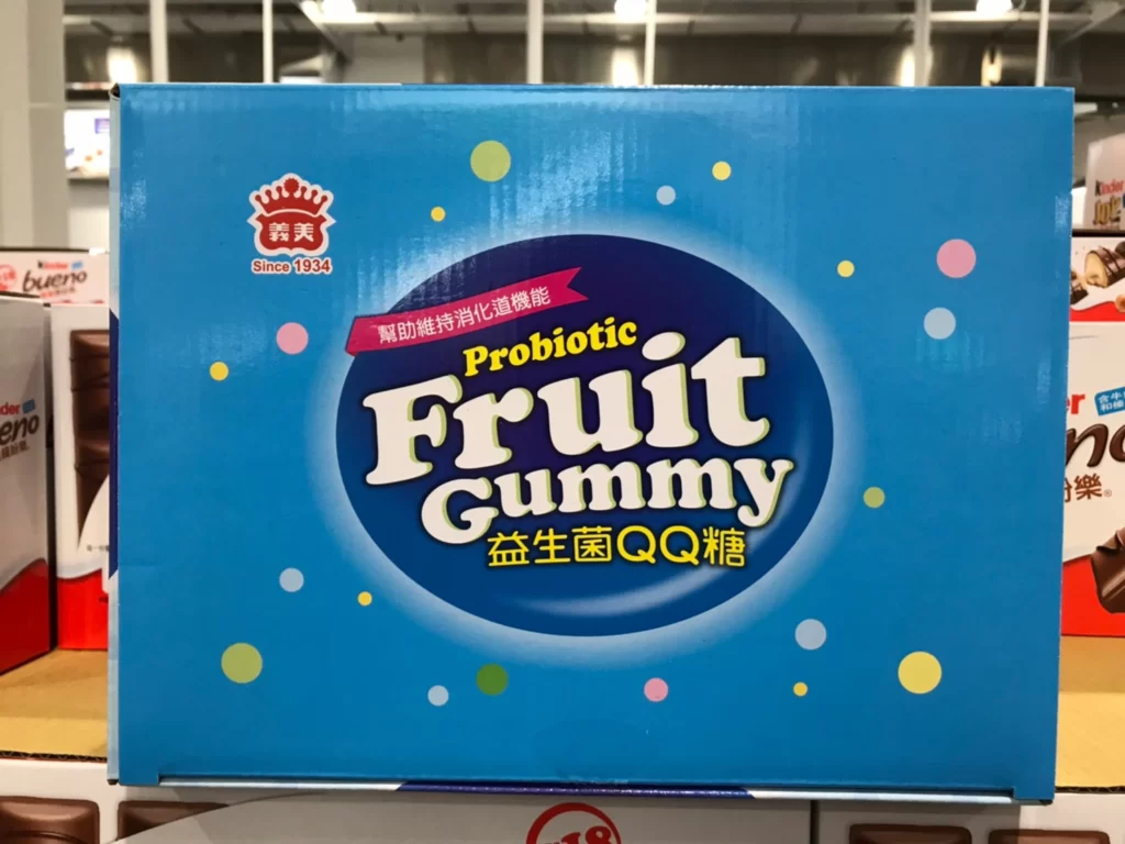 義美益生菌果汁QQ糖 40公克X30包