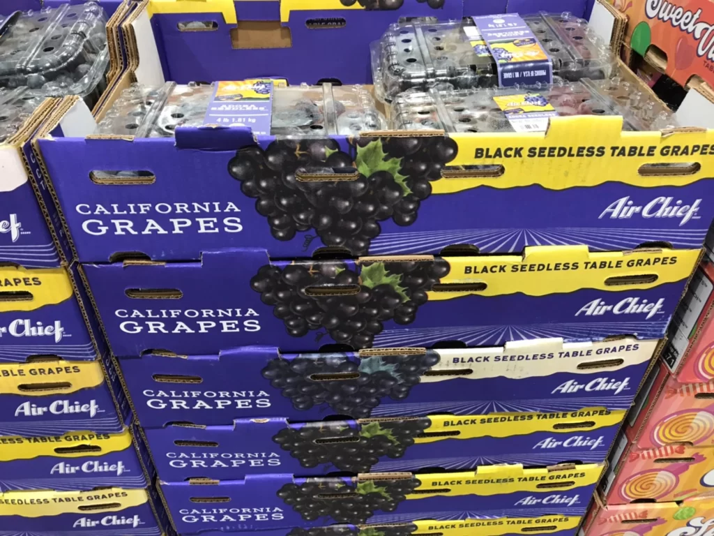 Costco好市多美國無籽黑葡萄1.8公斤