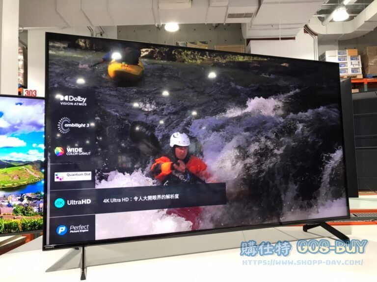 PHILIPS 55" QLED智能連網顯示器