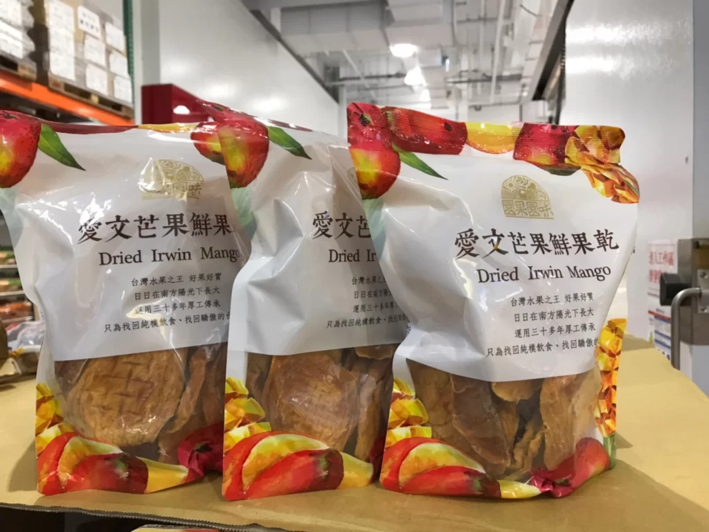 園果園味愛文芒果乾500公克