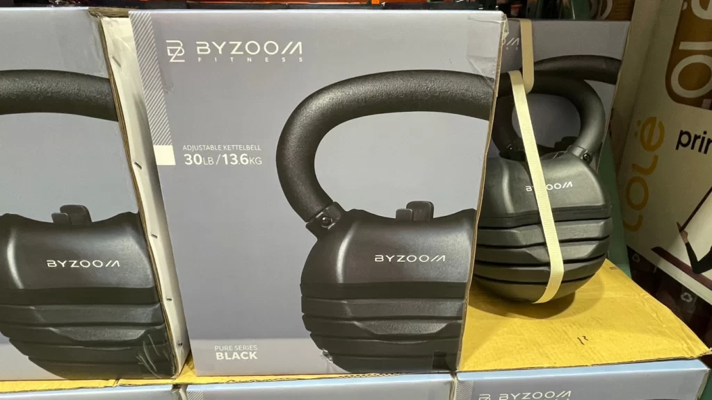 BYZOOM 30磅可調整壺鈴五段式快撥調整