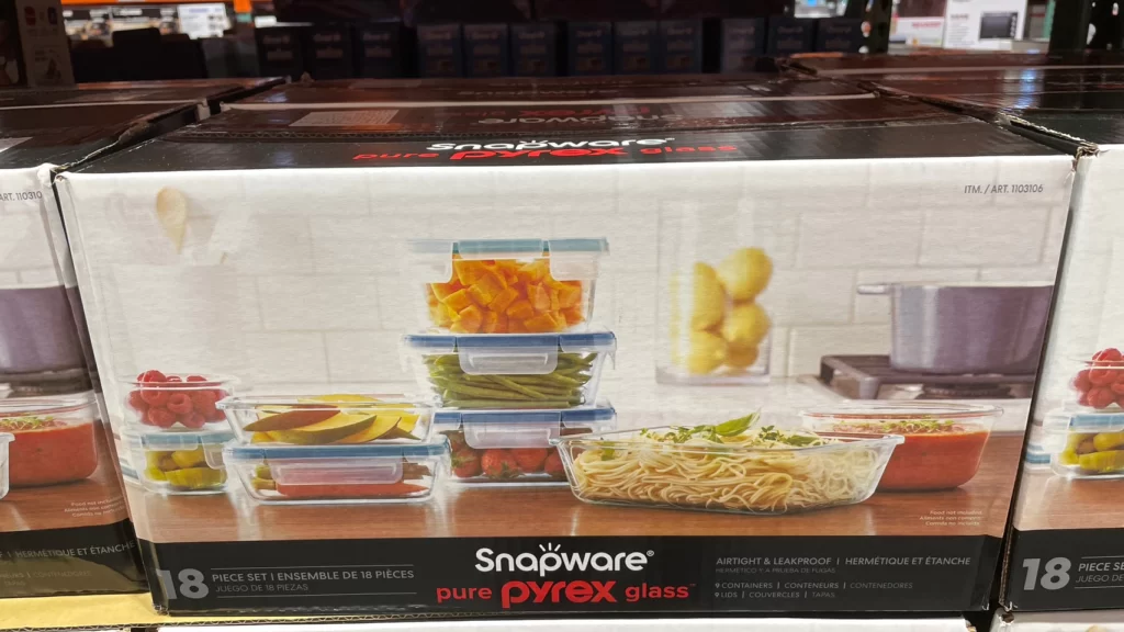 SNAPWARE 玻璃保鮮盒 含蓋18件組