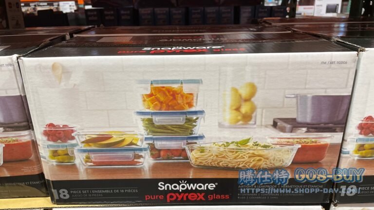 SNAPWARE 玻璃保鮮盒 含蓋18件組