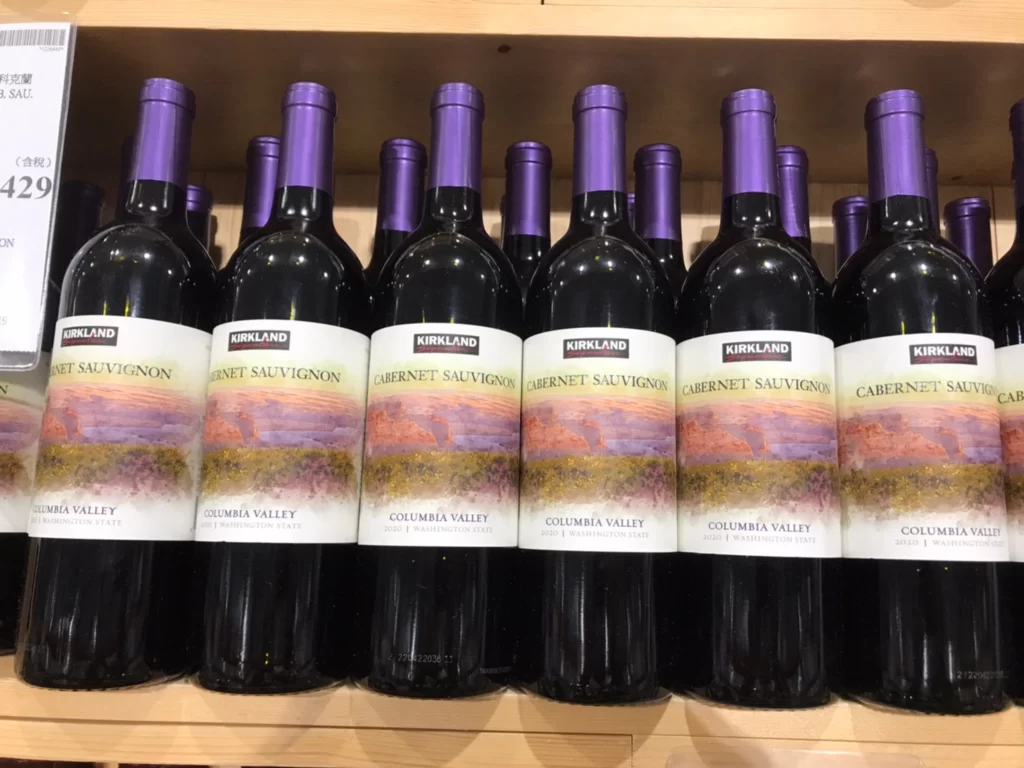 科克蘭 COLUMBIA VALLEY CAB. SAU.紅酒750ML 2020