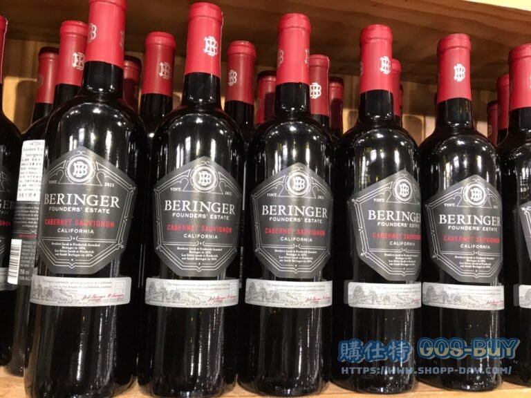 BERINGER FOUNDERS' ESTATE CAB.SAUV.貝林格紅葡萄酒750ML 2021