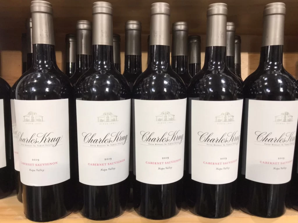 CHARLES KRUG NAPA VALLEY CABERNET SAUVIGNON 美國紅葡萄酒750ML 2019