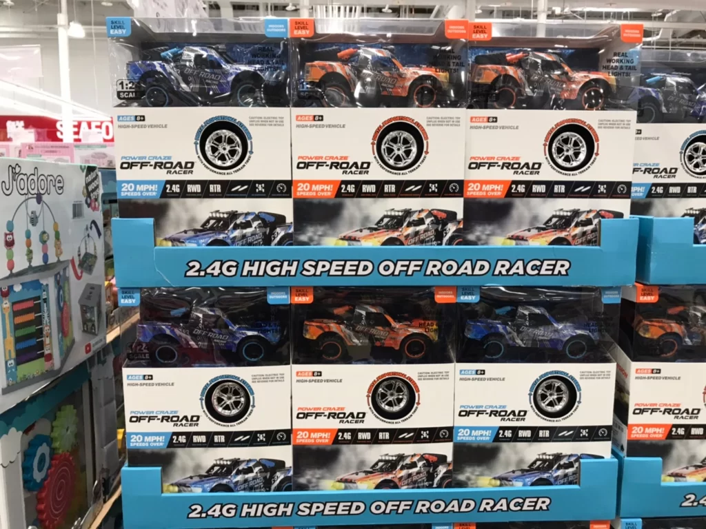 POWER CRAZE OFF-ROAD RACER 1:24 高速遙控越野車 橘色/藍色