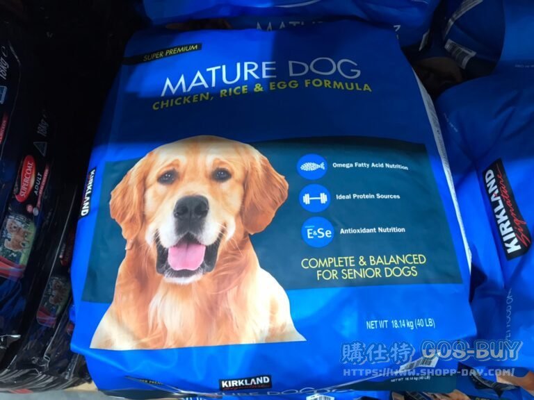 科克蘭乾狗糧適合七歲以上成犬18.14公斤