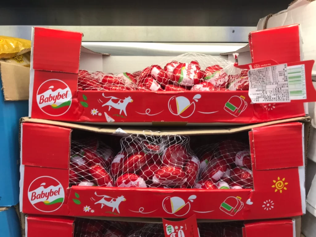 笑牛迷你貝比貝爾乾酪28粒