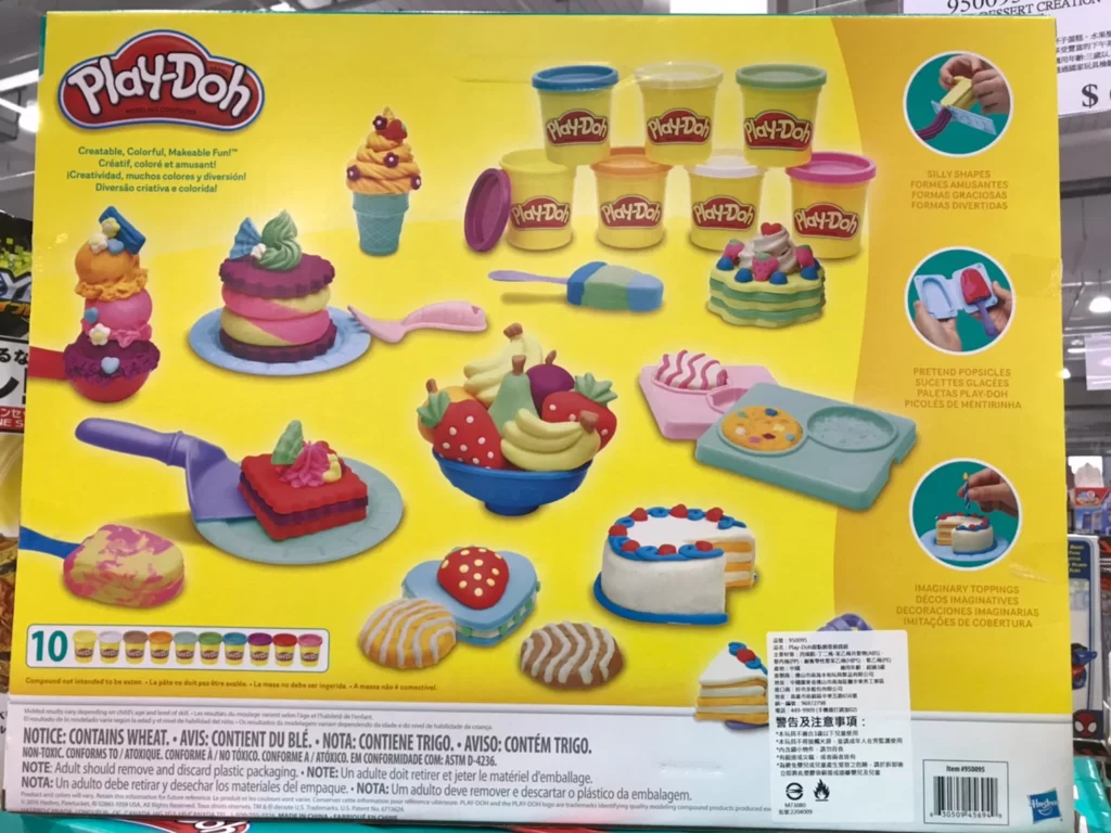 培樂多甜點創意遊戲組 附10入3盎司黏土罐