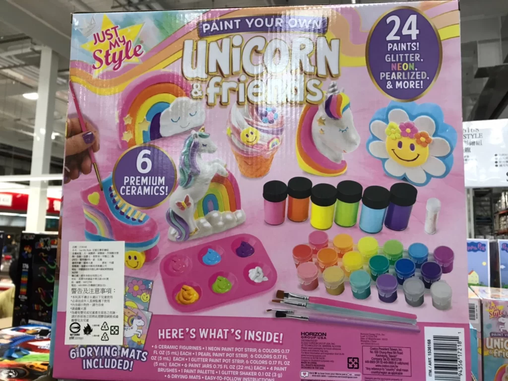 JUST MY STYLE 兒童石膏彩繪組 獨角獸/恐龍