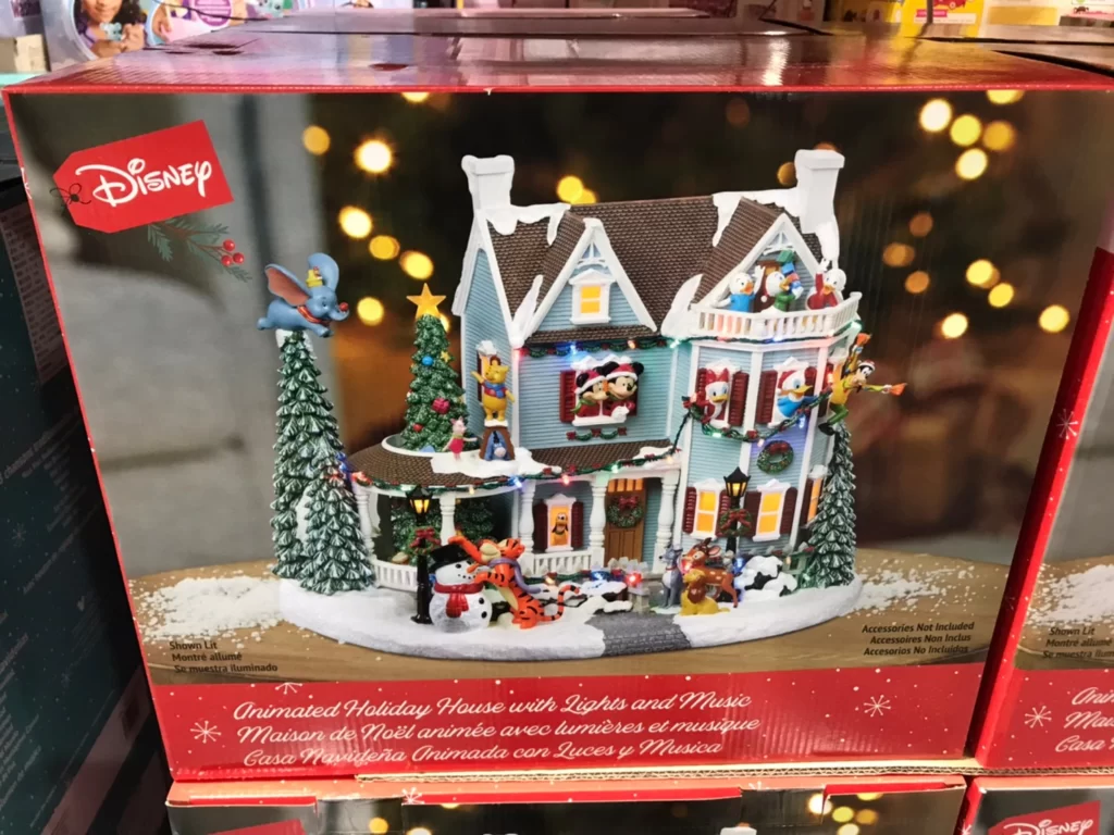 DISNEY 迪士尼歡樂聖誕小屋 長40寬27高39.8公分