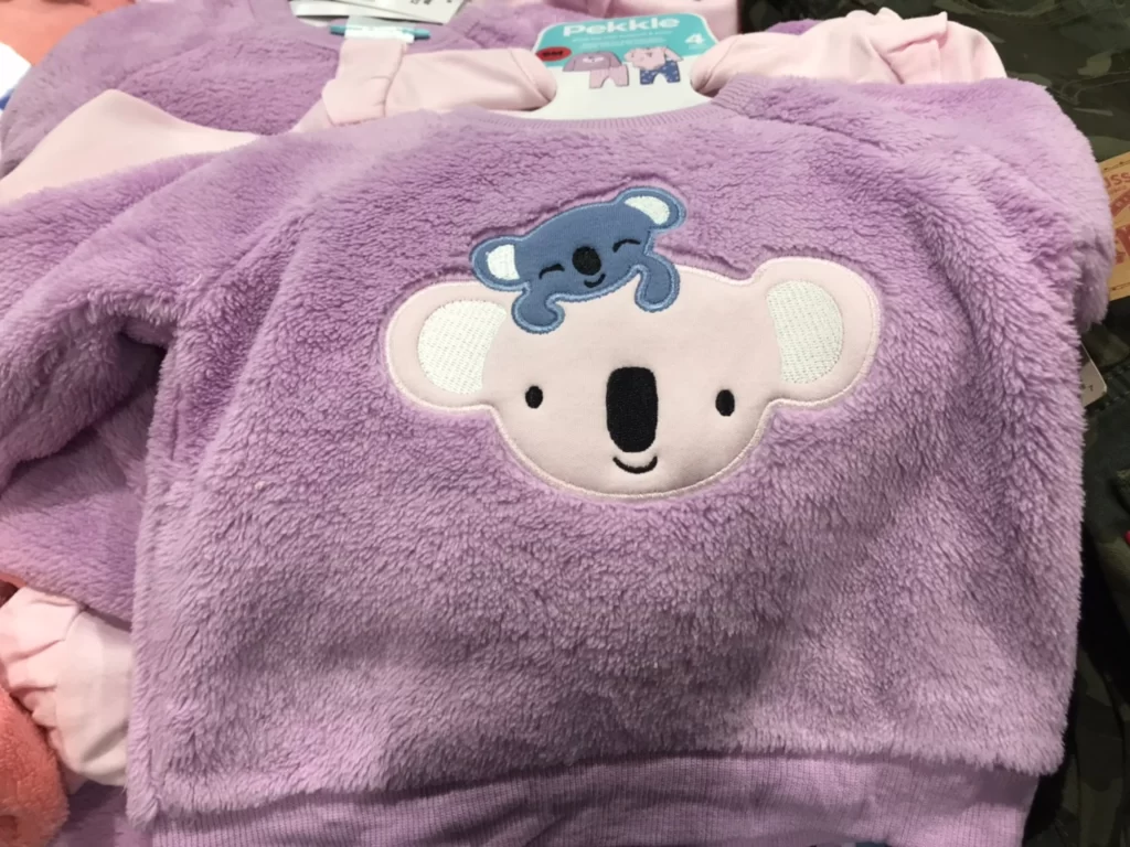 PEKKLE嬰兒秋冬服飾四件套組 尺寸：9M-24M