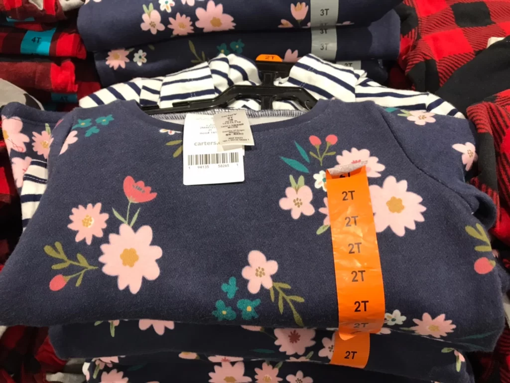 CARTER'S兒童長袖服飾三件組 尺寸：2T-5T(歲)