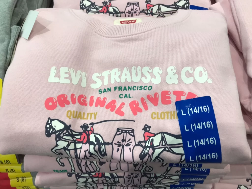 LEVI'S兒童長袖上衣