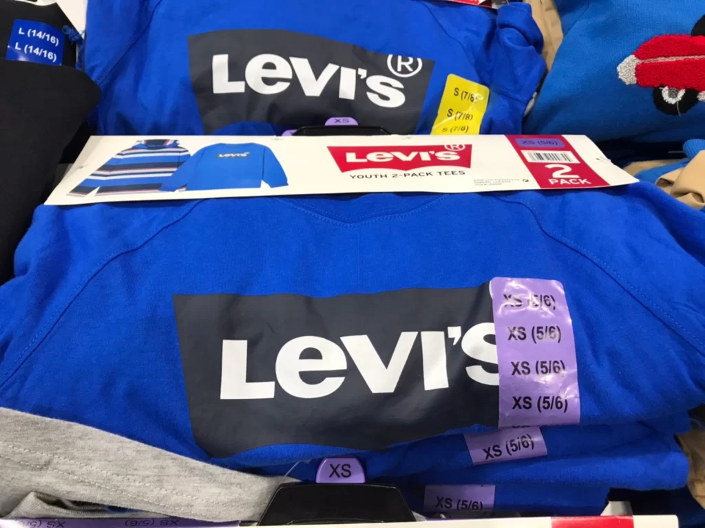 LEVI'S 兒童薄長袖上衣兩件組