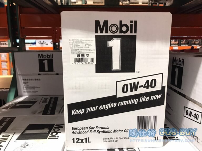 MOBIL-1 0W-40 全合成機油 每箱1000毫升X12入