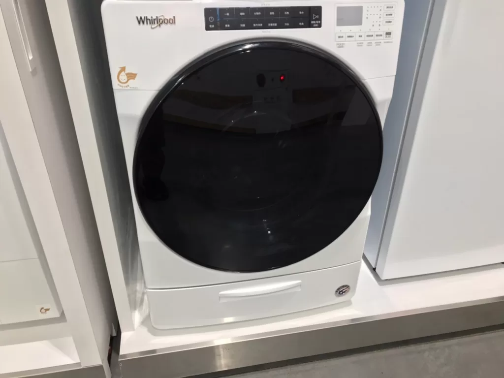 WHIRLPOOL F/L WASHER 17KG 惠而浦蒸氣洗滾筒洗衣機17公斤 8TWFW6620HW #128023