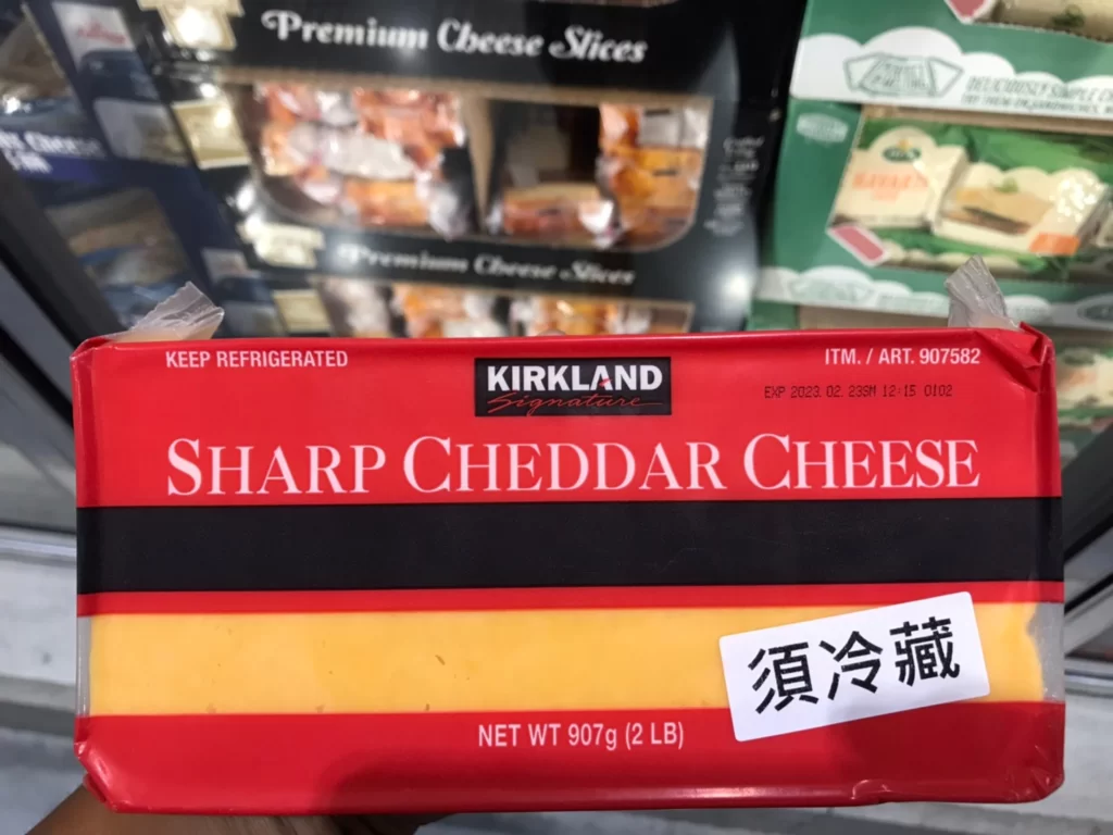 科克蘭 SHARP CHEDDAR CHEESE 長期熟成切達乾酪907G