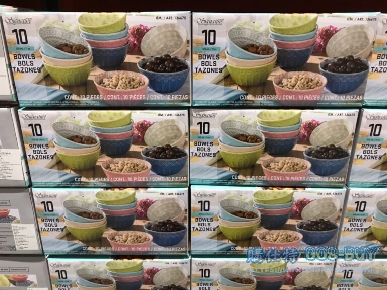 SIGNATURE彩繪中式陶碗十件組 #136675