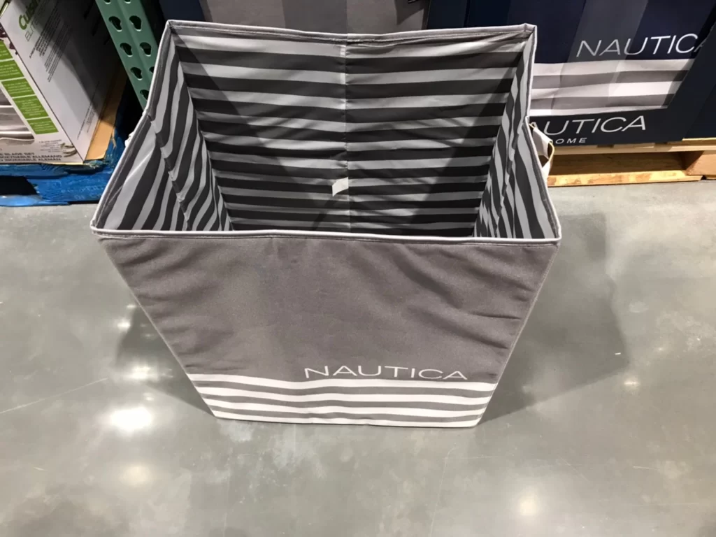 NAUTICA FOLDABLE HAMPER 可摺疊收納籃高度約58公分