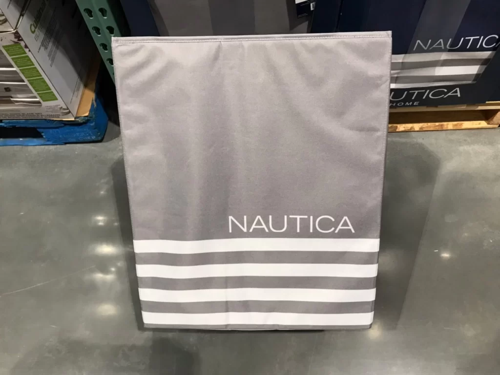 NAUTICA FOLDABLE HAMPER 可摺疊收納籃高度約58公分