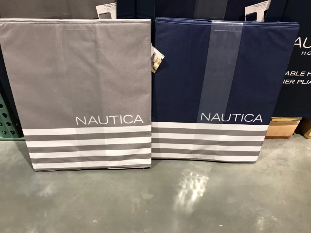 NAUTICA FOLDABLE HAMPER 可摺疊收納籃高度約58公分