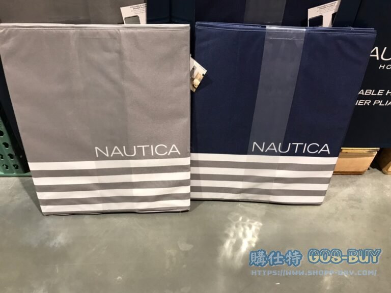 NAUTICA FOLDABLE HAMPER 可摺疊收納籃高度約58公分