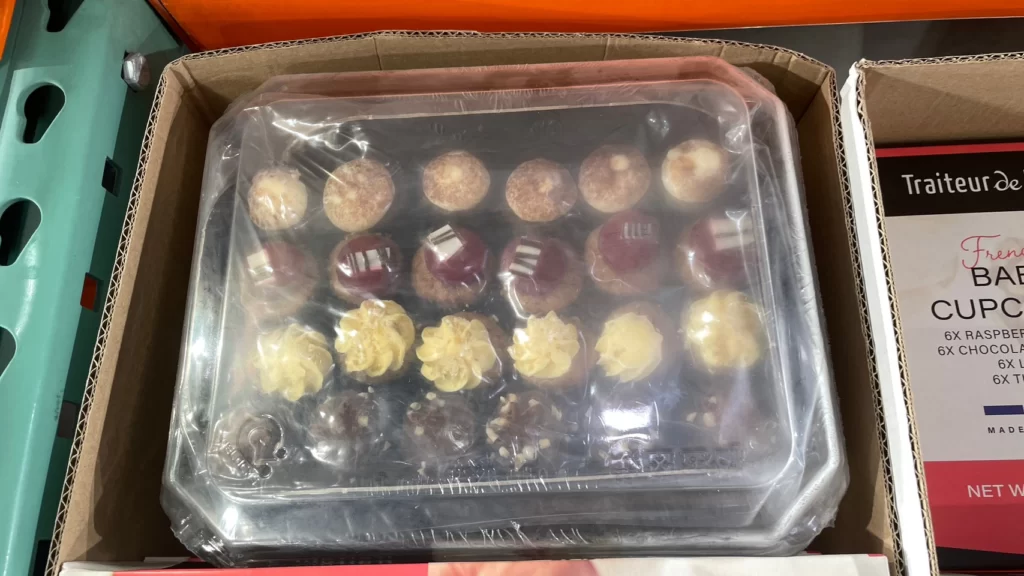 TRAITEUR 冷凍迷你綜合杯子蛋糕24入