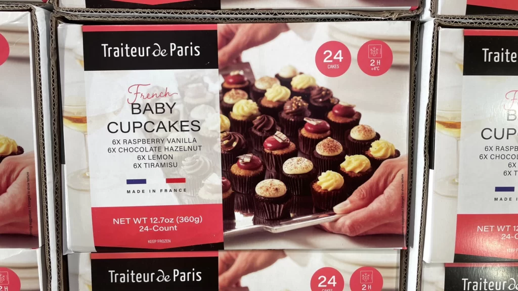 TRAITEUR 冷凍迷你綜合杯子蛋糕24入