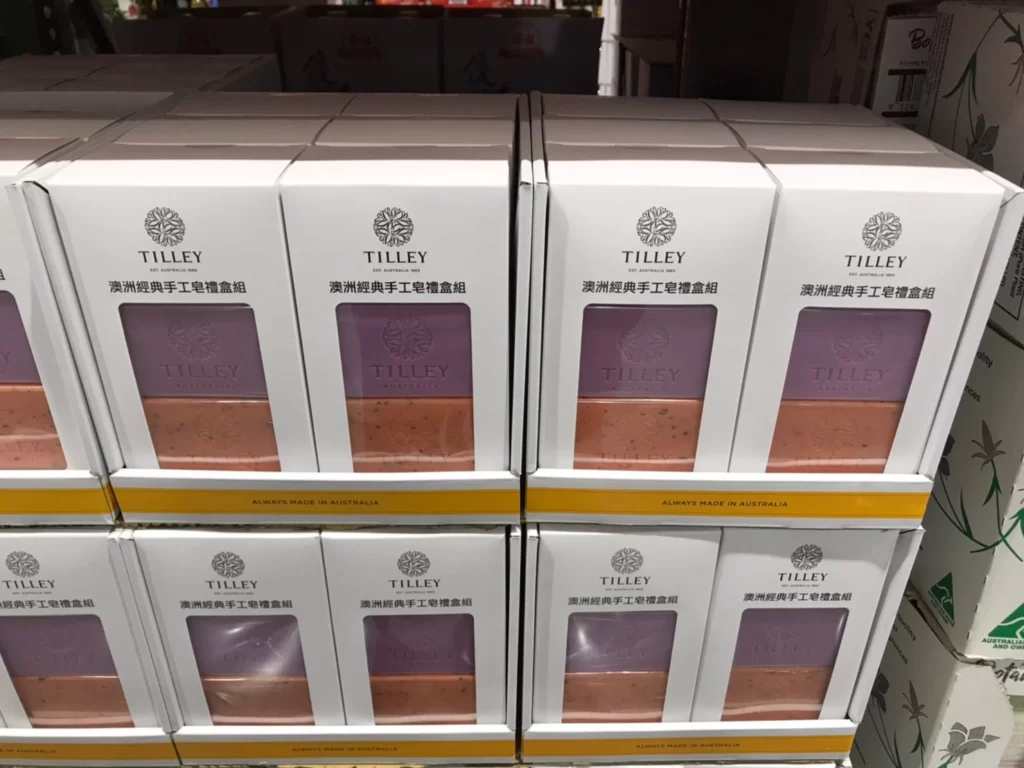 TILLEY澳洲經典手工皂禮盒組 220公克6入