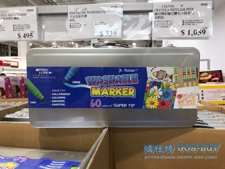 POINT&LINE 可水洗彩色筆60色