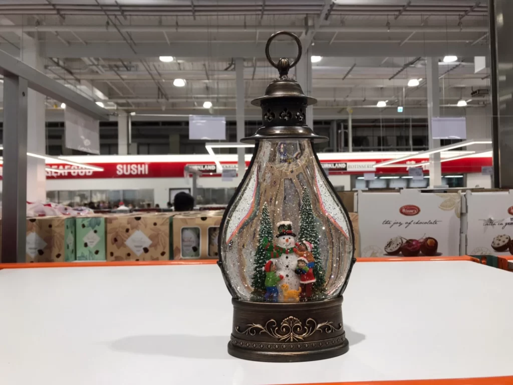 LED聖誕場景燈籠 長17寬8高35.4公分