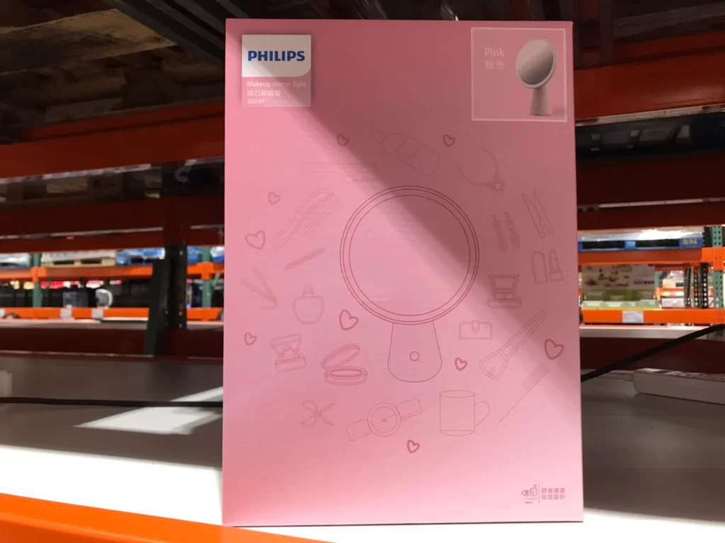 PHILIPS飛利浦悅己LED化妝鏡 顏色選擇：白/粉色