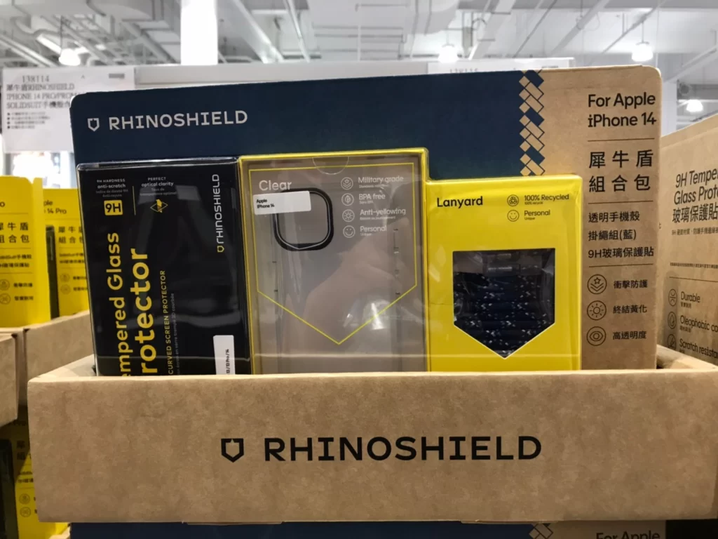 犀牛盾PHONE14手機殼附掛繩附保護貼