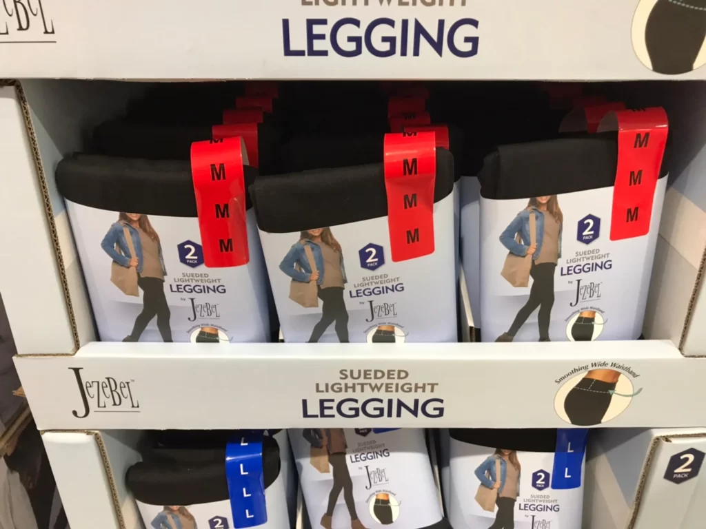 JEZEBEL LADIES LEGGING 2PK 女緊身長褲兩入組