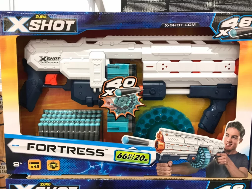 X-SHOT堡壘防衛者玩具槍 內含48顆子彈