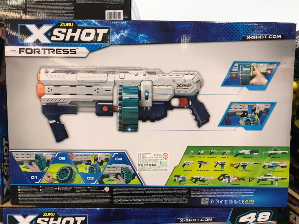 X-SHOT堡壘防衛者玩具槍 內含48顆子彈