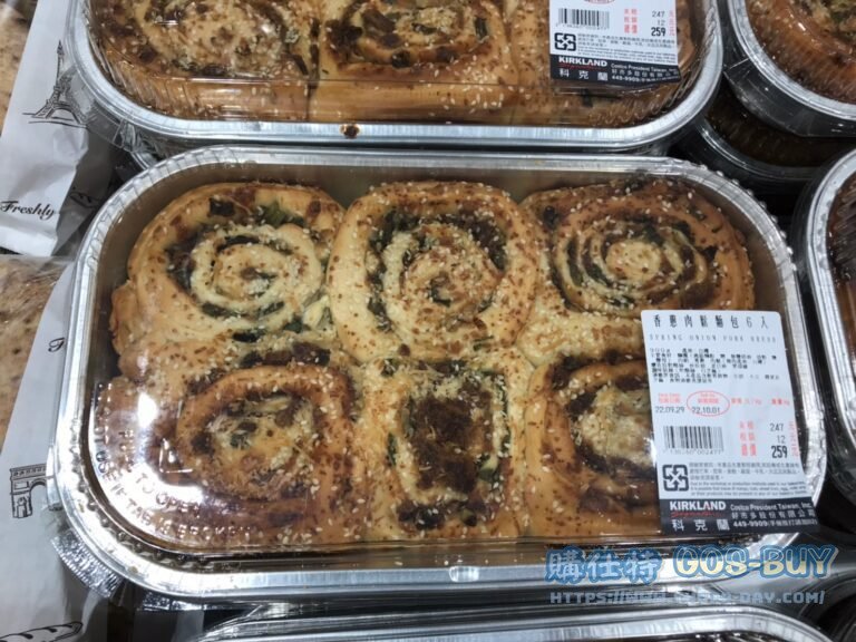 Costco好市多香蒜肉鬆麵包6入